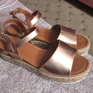 Platform Pink Sandals